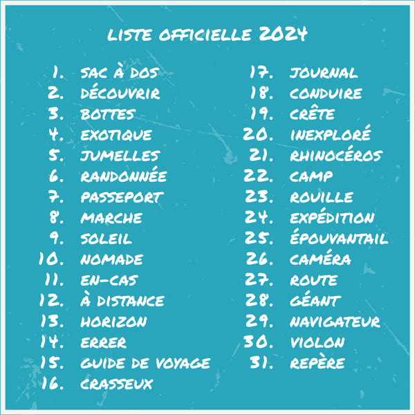 liste officielle en franais par EDAA