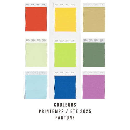 couleurs Pantone 2025